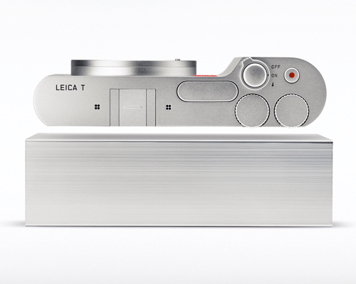 leica T system engineered with AUDI using a single block of aluminum
