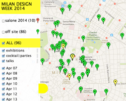 milan design week 2014 map guide by designboom