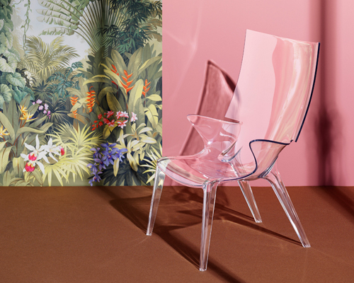 philippe starck creates largest single mould polycarbonate collection for kartell