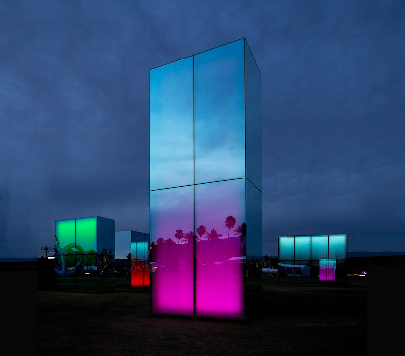 phillip k smith III mirrors reflection field for coachella