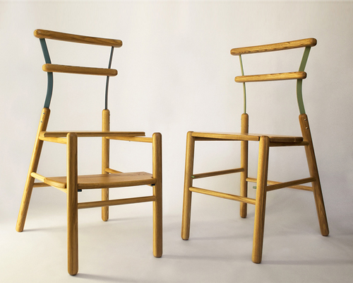 studioventotto combines suppergiu step chair with ladder 