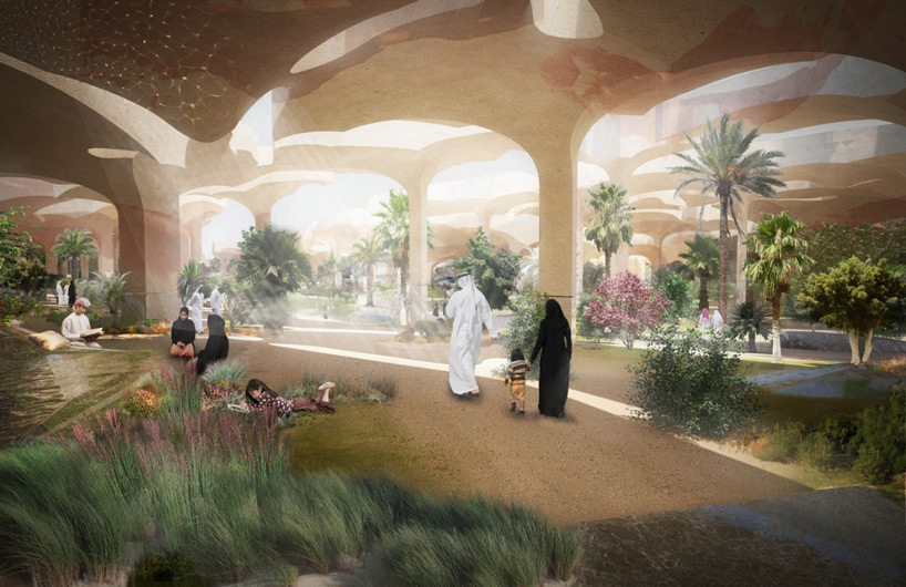 thomas heatherwick greens the desert with al fayah park