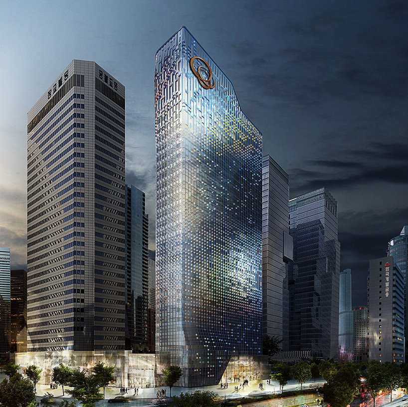 UNStudio wins competition to remodel the hanwha headquarters in seoul