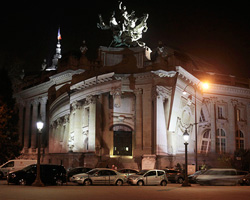 pierre delavie creates an urban lie of grand palais' architecture