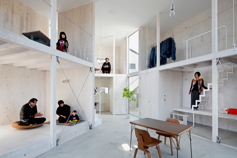 yamazaki kentaro envisions house in kashiwa as a container for living