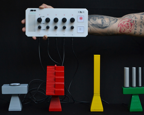 yannis kanelis generates interactive music with JOD01 sound system