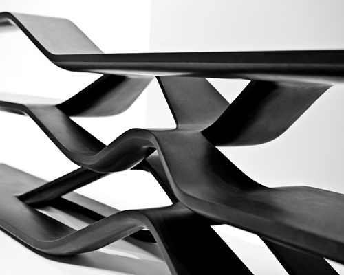 zaha hadid expands repertoire with marble collection for CITCO