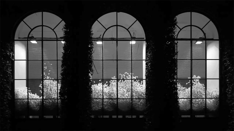zimoun creates a styrofoam blizzard in a swiss museum
