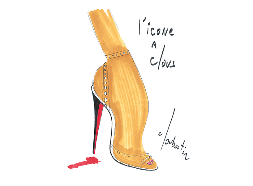 louboutin sketch