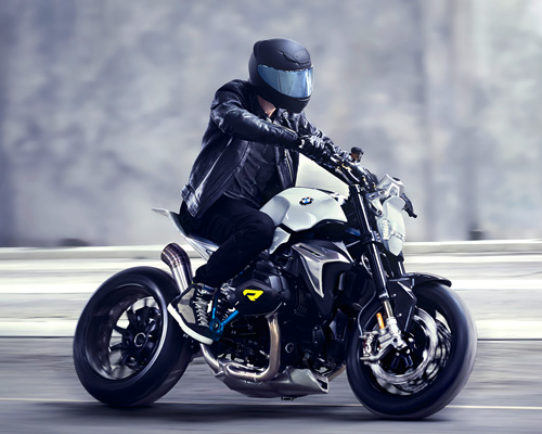 BMW motorrad concept roadster envisions the future of boxer engines