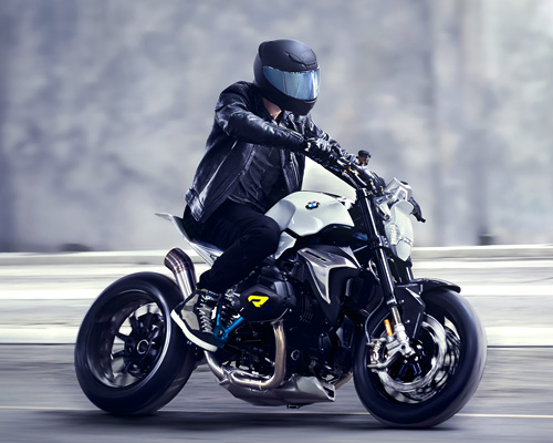 Bmw concept store roadster motorcycle