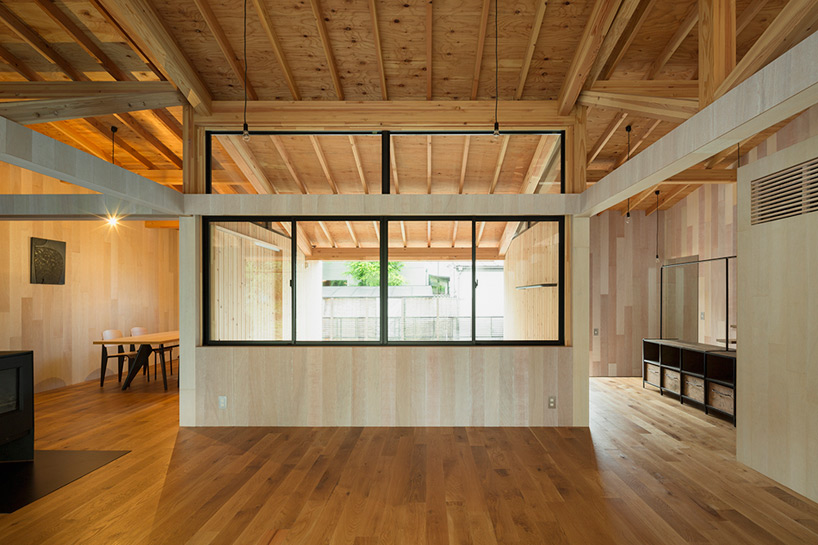 JP architects qilin house chiba japan designboom