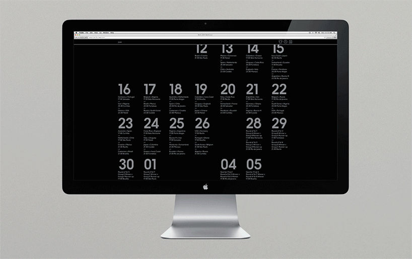 keep track of the world cup in style with brazilfourteen.com