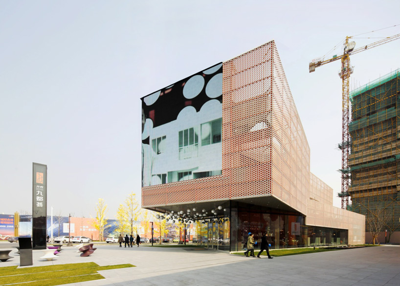 SPARK architects vanke new city center sales gallery designboom