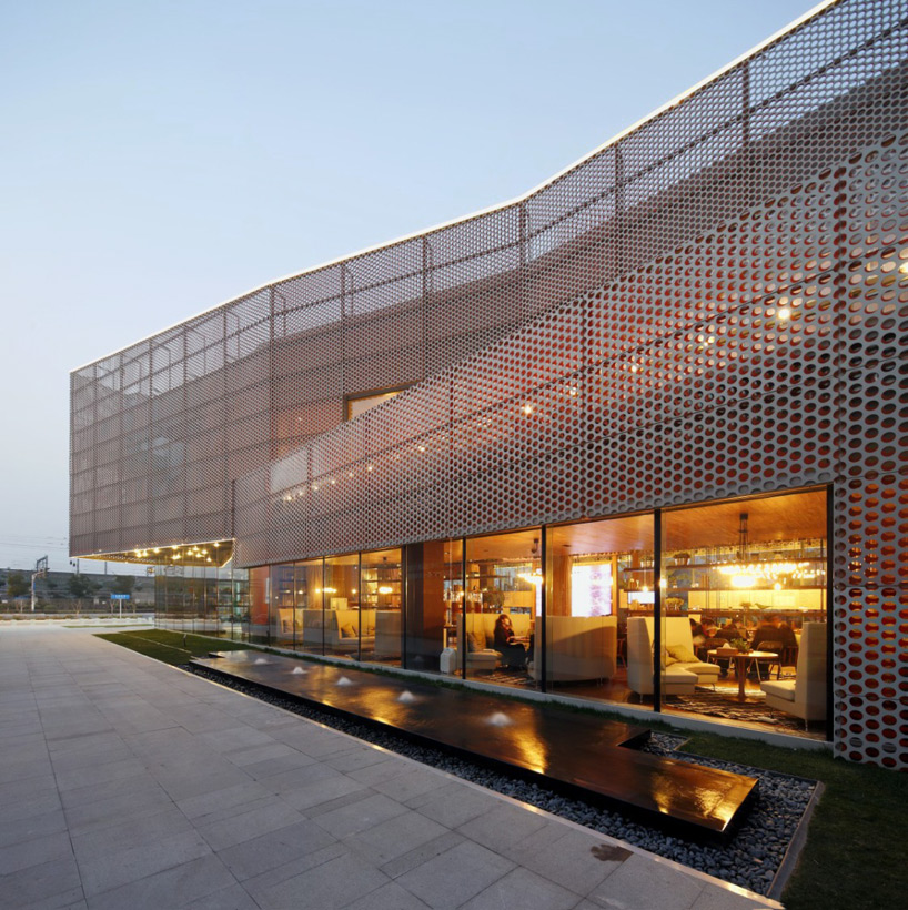 SPARK architects vanke new city center sales gallery designboom