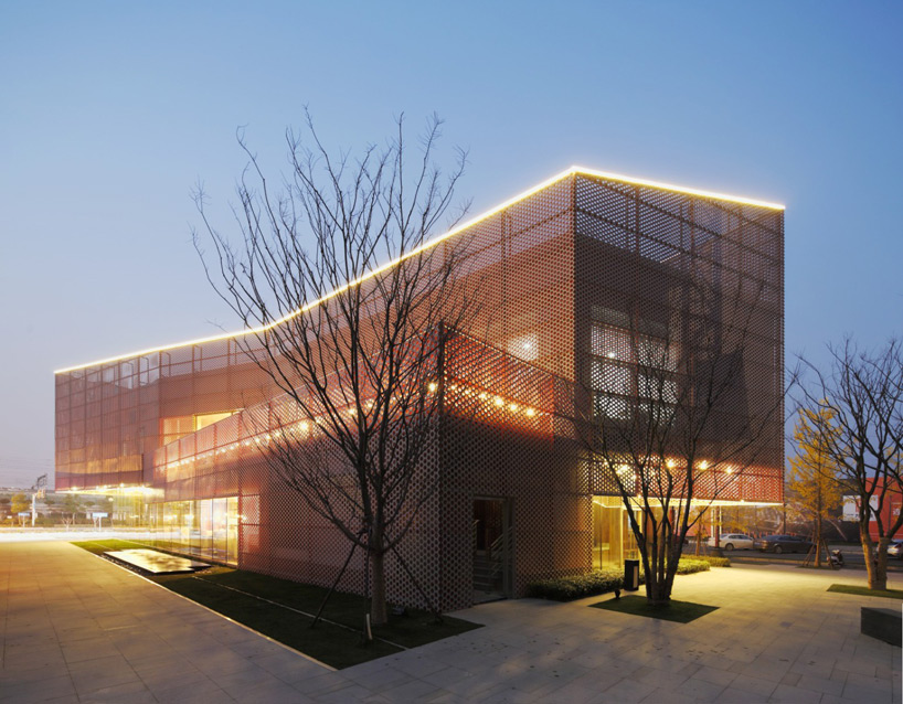 SPARK architects vanke new city center sales gallery designboom