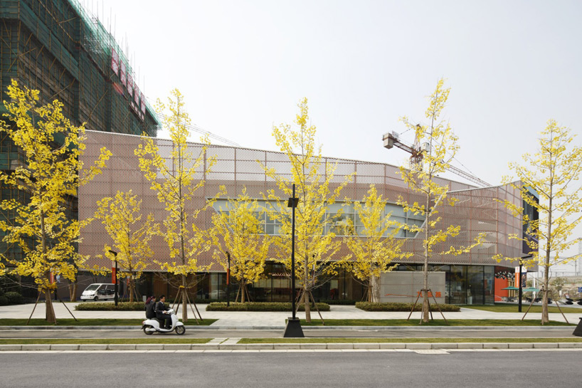 SPARK architects vanke new city center sales gallery designboom