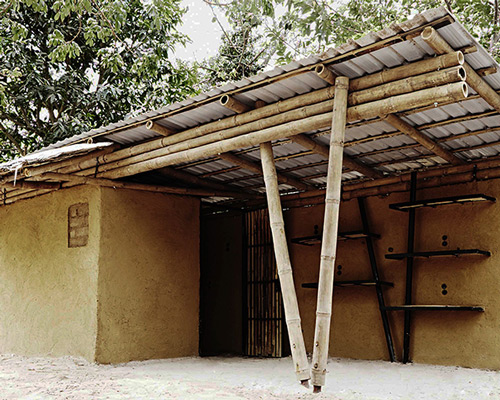 sustainable bamboo kiosk for bear rescue center in cambodia