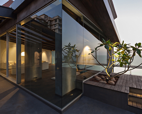 villa in the sky by abraham john architects overlooks the arabian sea