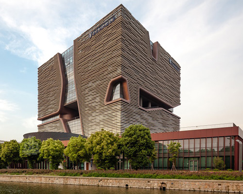 admin building at xi'an jiaotong-liverpool university campus by Aedas