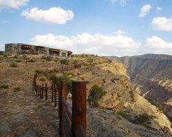 alila jabal akhdar resort in oman perched 2,000 metres above sea-level