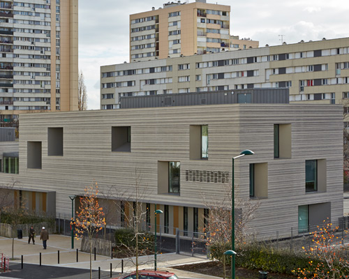 babled nouvet reynaud architectes extends elementary school in epinay
