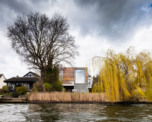 ben adams architects elevates chiquet flood house in weybridge