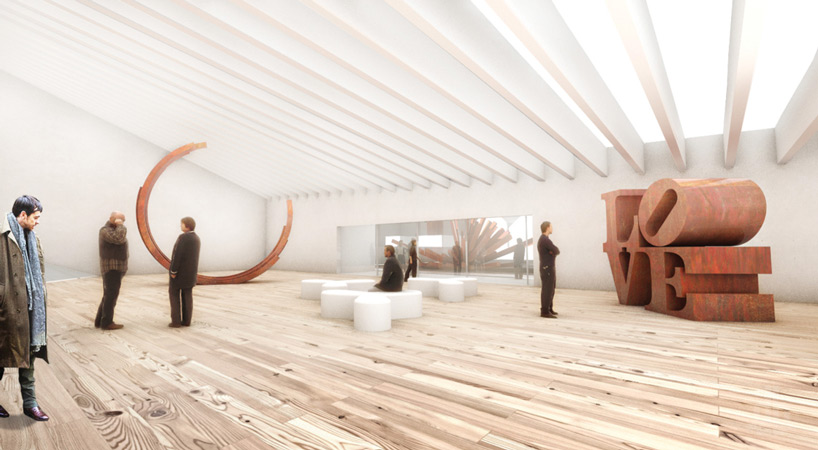 big kimball art center designboom