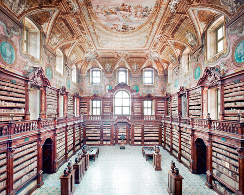 candida höfer exhibits images of architecture at fondazione bisazza