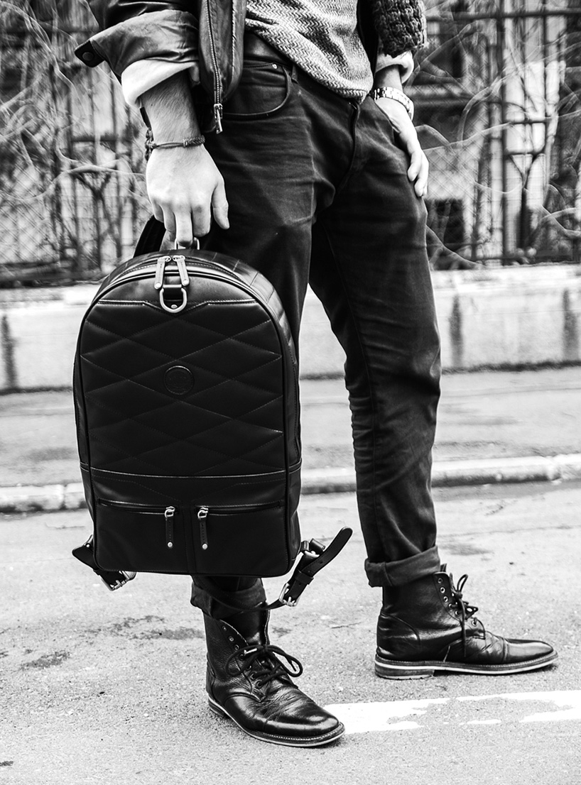 chivote 2face handcrafted leather backpacks are fully reversible