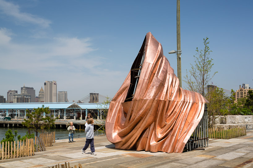danh vo situates full-scale statue of liberty segments around NYC