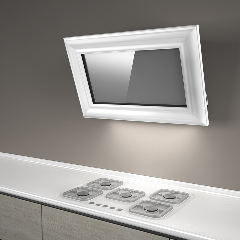 elica hoods amelie by fabrizio crisa on designboom