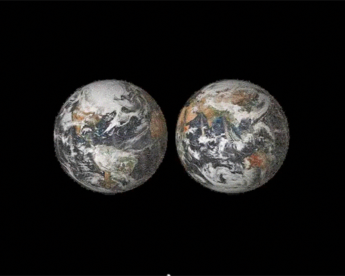 NASA's global selfie mosaics thousands of photos from around the world