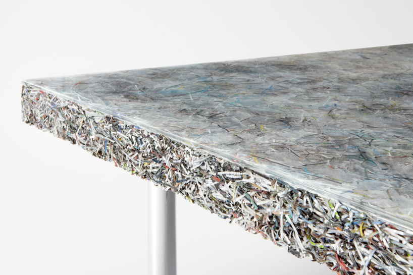 jens praet shredded furniture designboom
