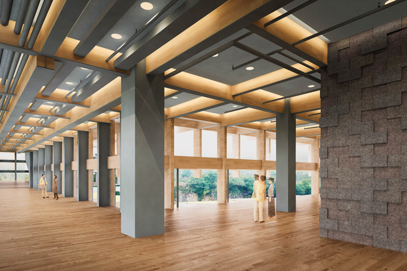 kengo kuma yunnan sales center china designboom