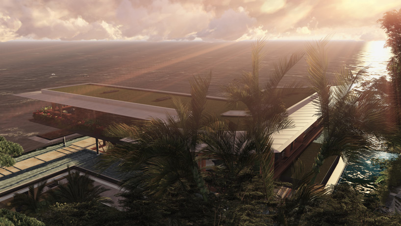 martin ferrero envisions picturesque xalima island house designboom