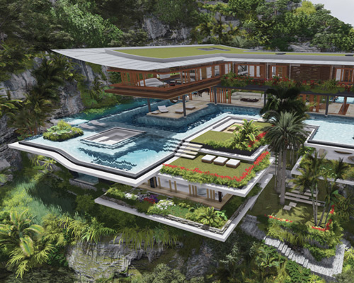 martin ferrero envisions picturesque xalima island house