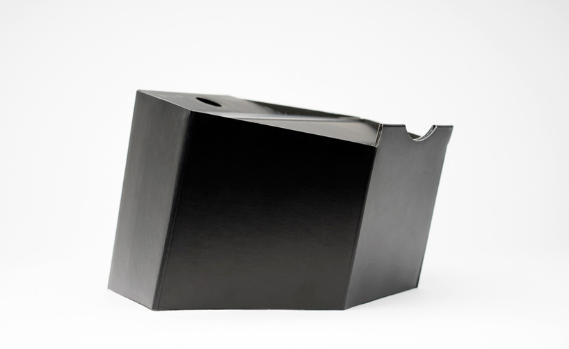 pillar cardboard laptop stand by sruli recht