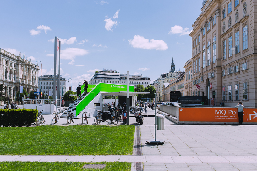 the smart ebike tour hits museumquartier vienna