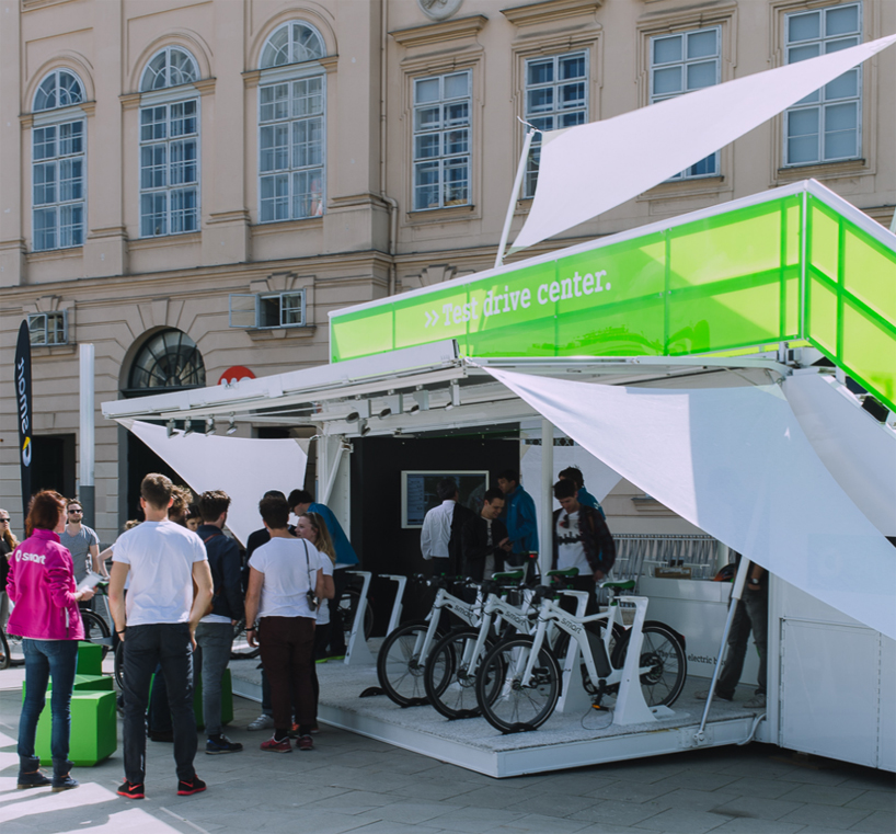 the smart ebike tour hits museumquartier vienna