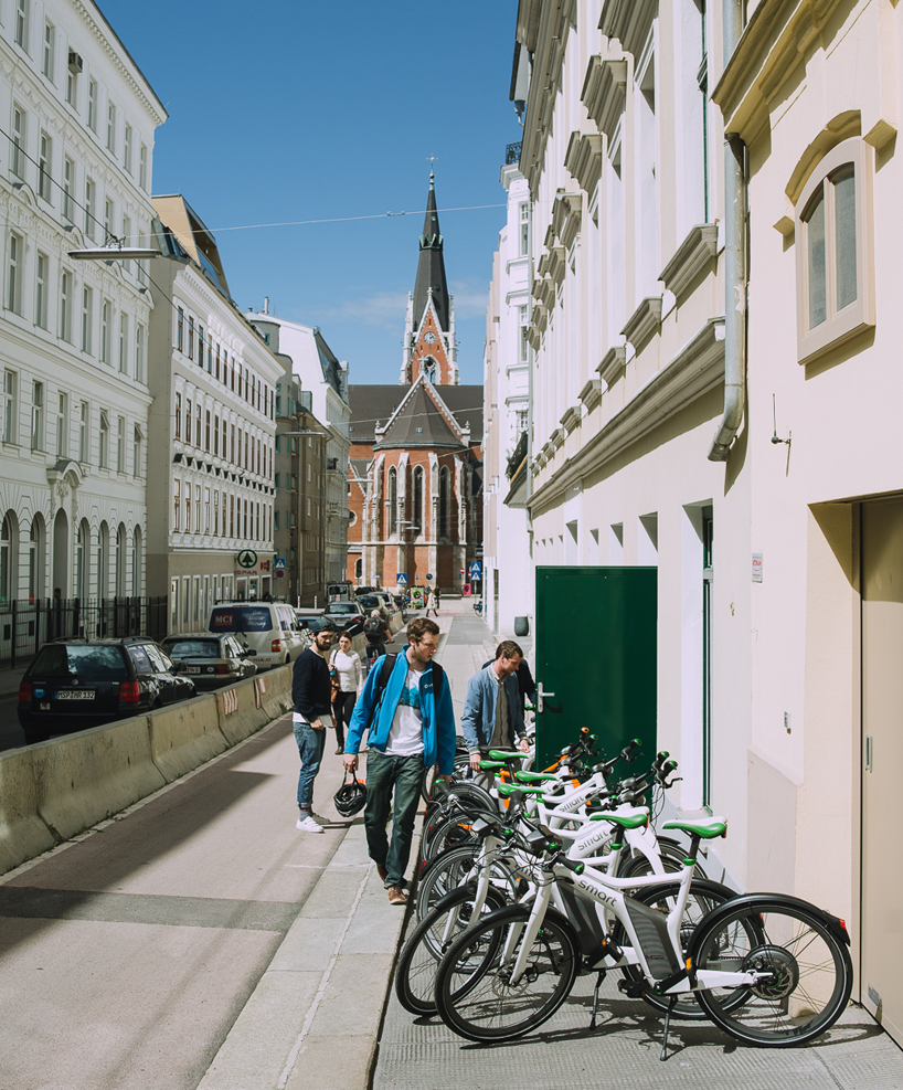 the smart ebike tour hits museumquartier vienna
