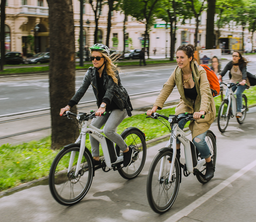 the smart ebike tour hits museumquartier vienna