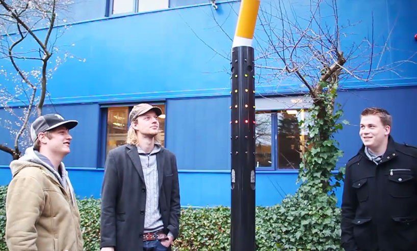 interactive ashtray rewards smokers when they dispose their cigarettes