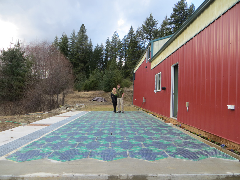 solar powered roadways by scott brusaw come to life with LED's