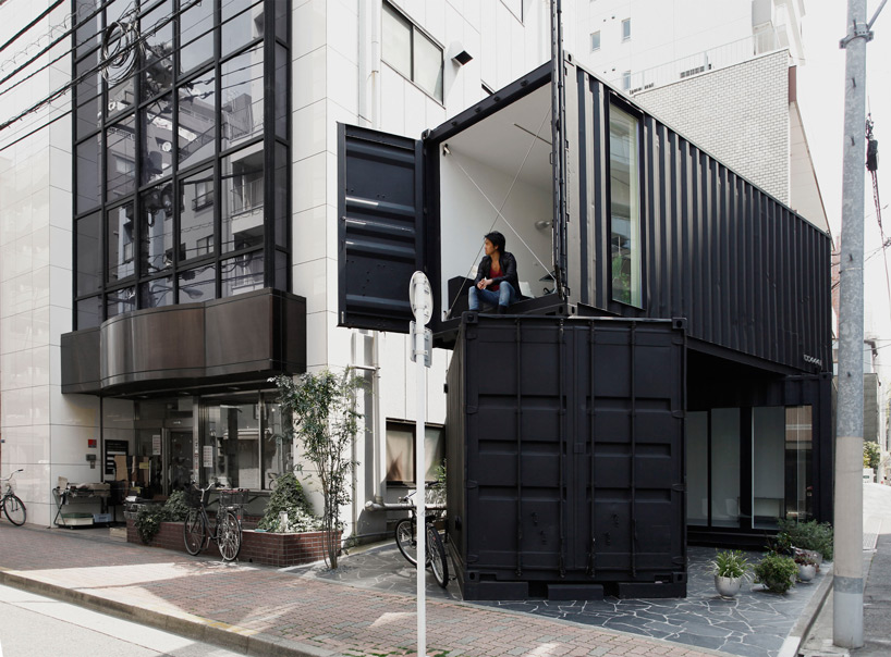 tomokazu hayakawa container corner designboom