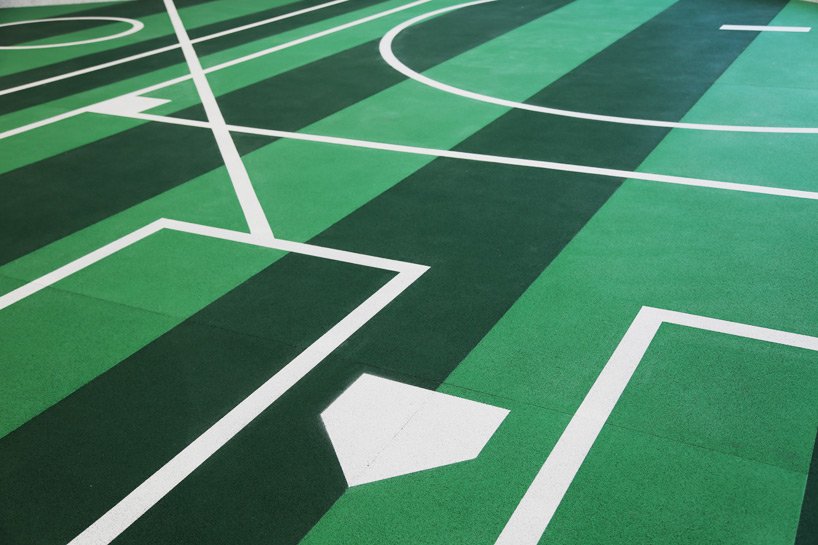 tsubame architects club house hokkaido nippon-ham fighters designboom