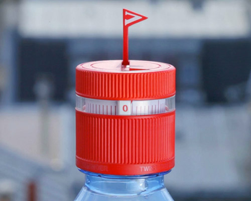 Vittel Refresh Water Bottle Cap Reminds You To Stay Hydrated