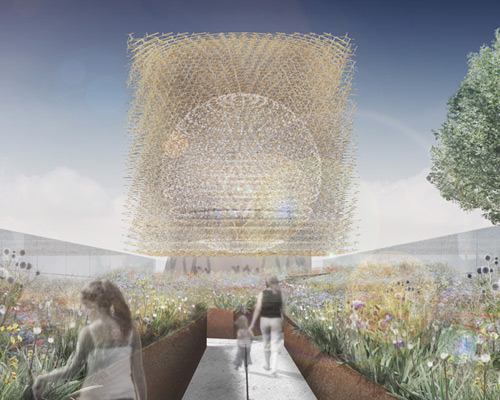 wolfgang buttress's revised design for UK pavilion at expo milan 2015