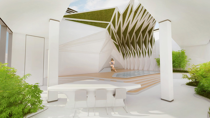 zaha hadid designs interiors for dubai\'s opus office tower zaha hadid designs interiors for dubai\'s opus office tower