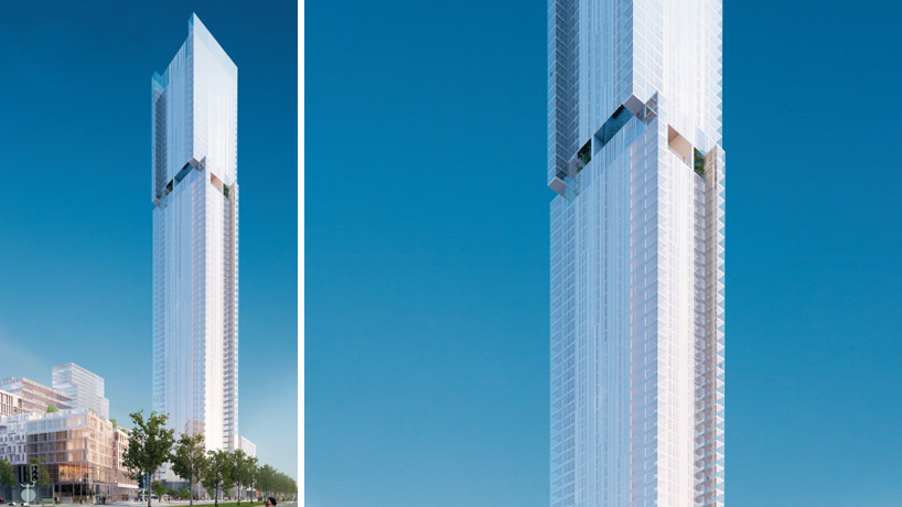 zaha hadid karlavagnstornet gothenburg skyscraper sweden designboom